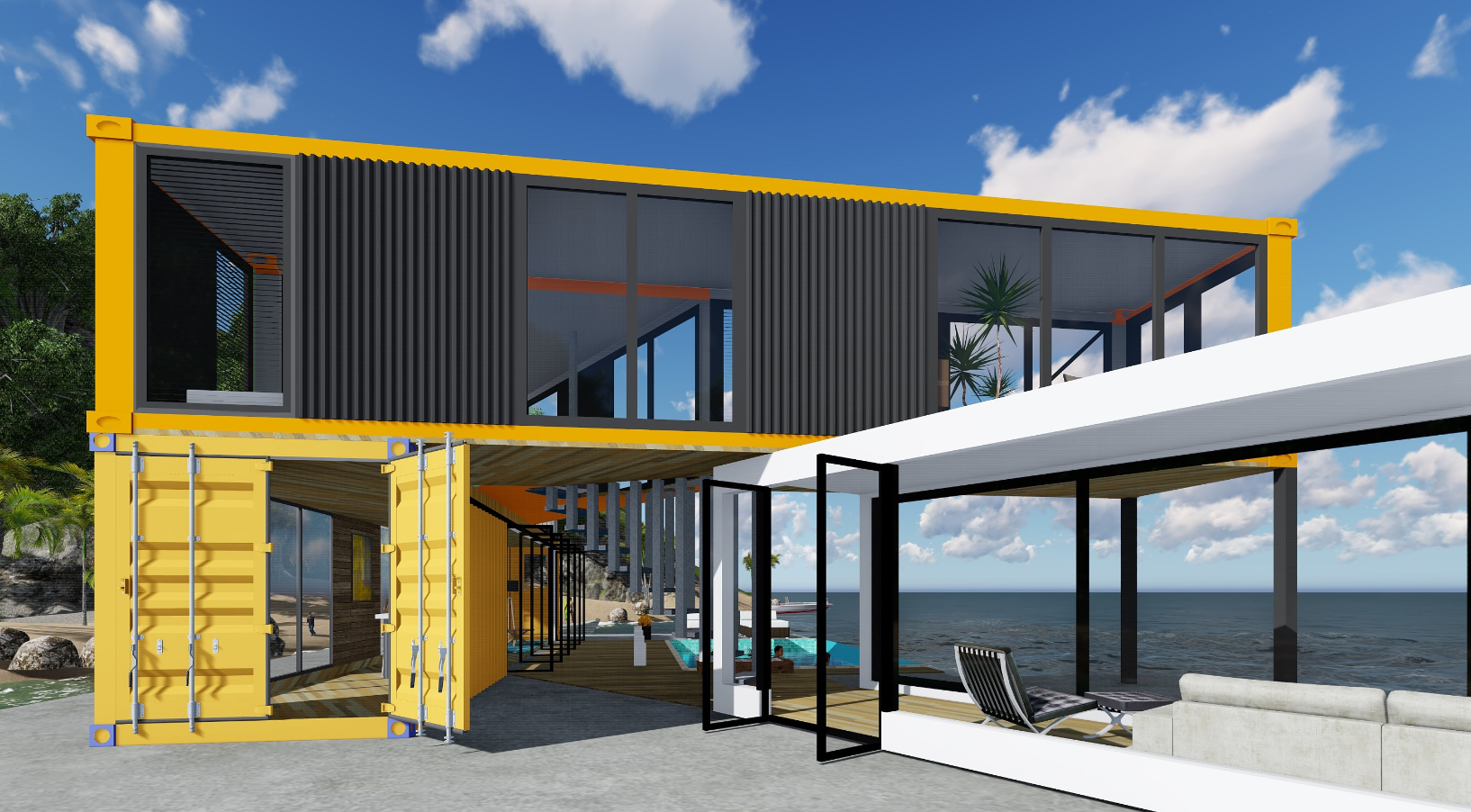 How to create the most popular vacation hotel among young people with the least amount of money and time-container house hotel surprises You.