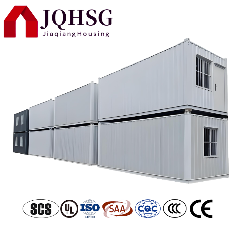 Two story flat bottomed folding house