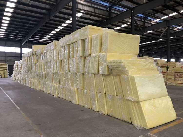 Construction points of glass wool in building insulation