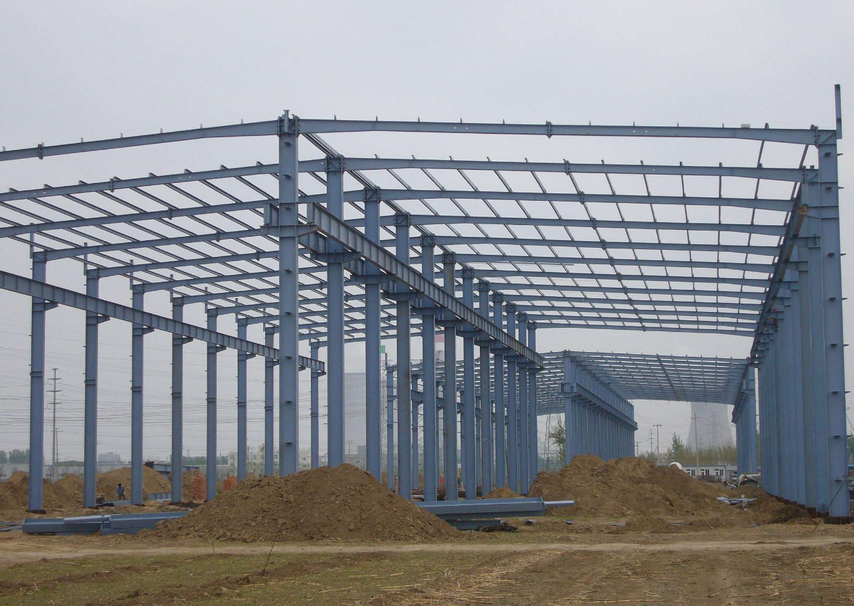 Application of steel structure in workshop