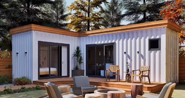 Modular construction container houses and prefabricated houses are the trend of future construction