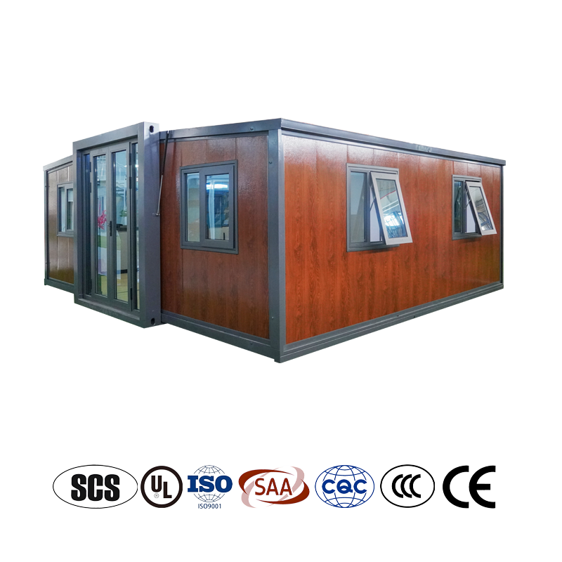 20 ft luxury living 2 bedroom modern prefab modular folding house tiny container home customized expandable container home house