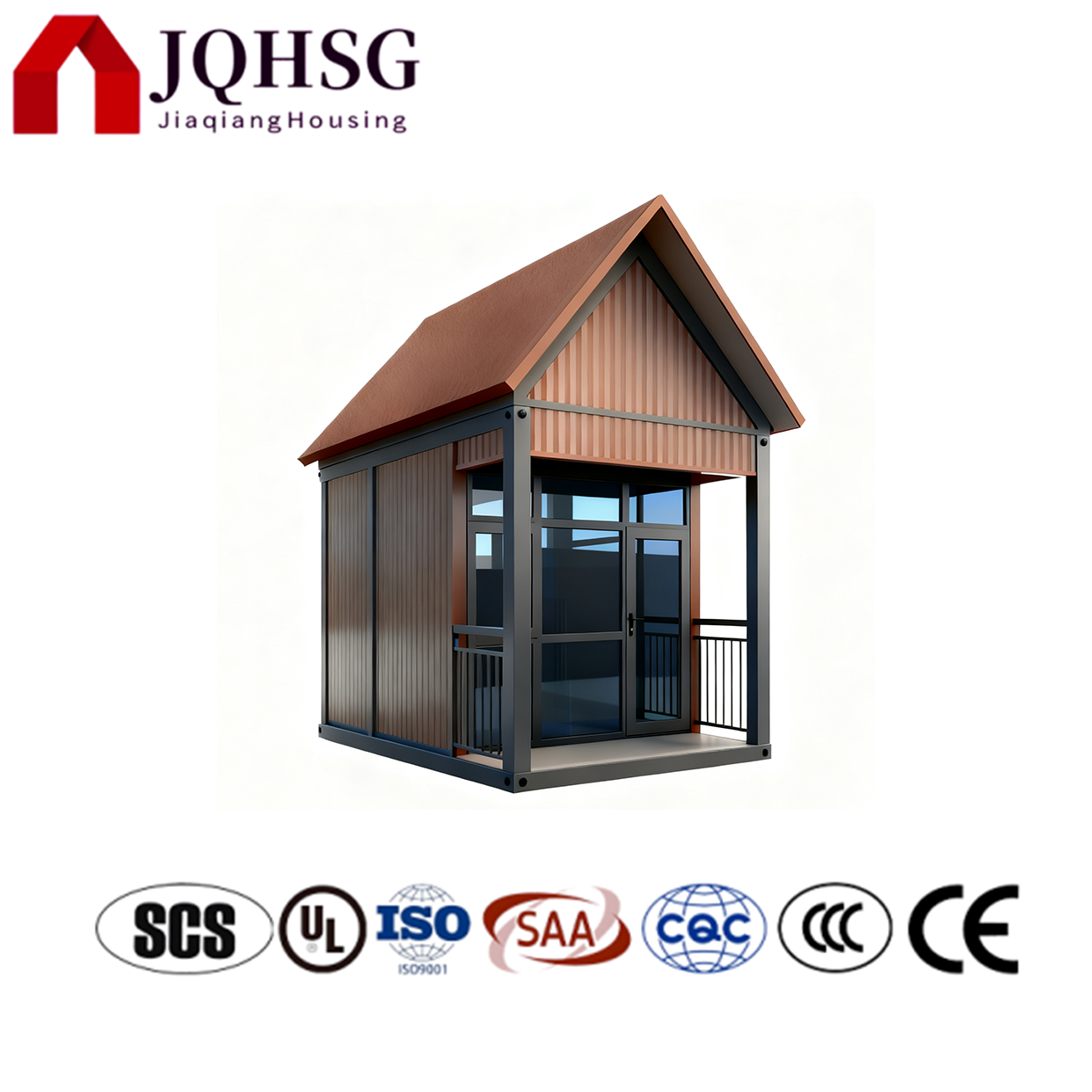 A-frame roof container house